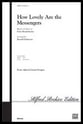 How Lovely Are the Messengers SAB choral sheet music cover